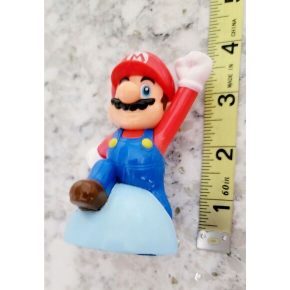 2017 McDonald’s 3.5”‎ Super Mario Brothers JUMPING MARIO-No Sound - Picture 5 of 8